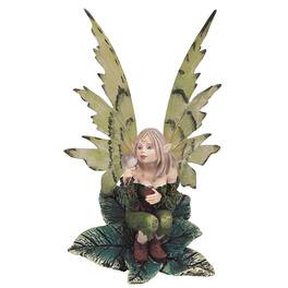 FC Design - 6"H Forest Fairy Blowing Bubbles Figurine Statue Office Desk Tabletop Home Decor Gift - Multi-Color