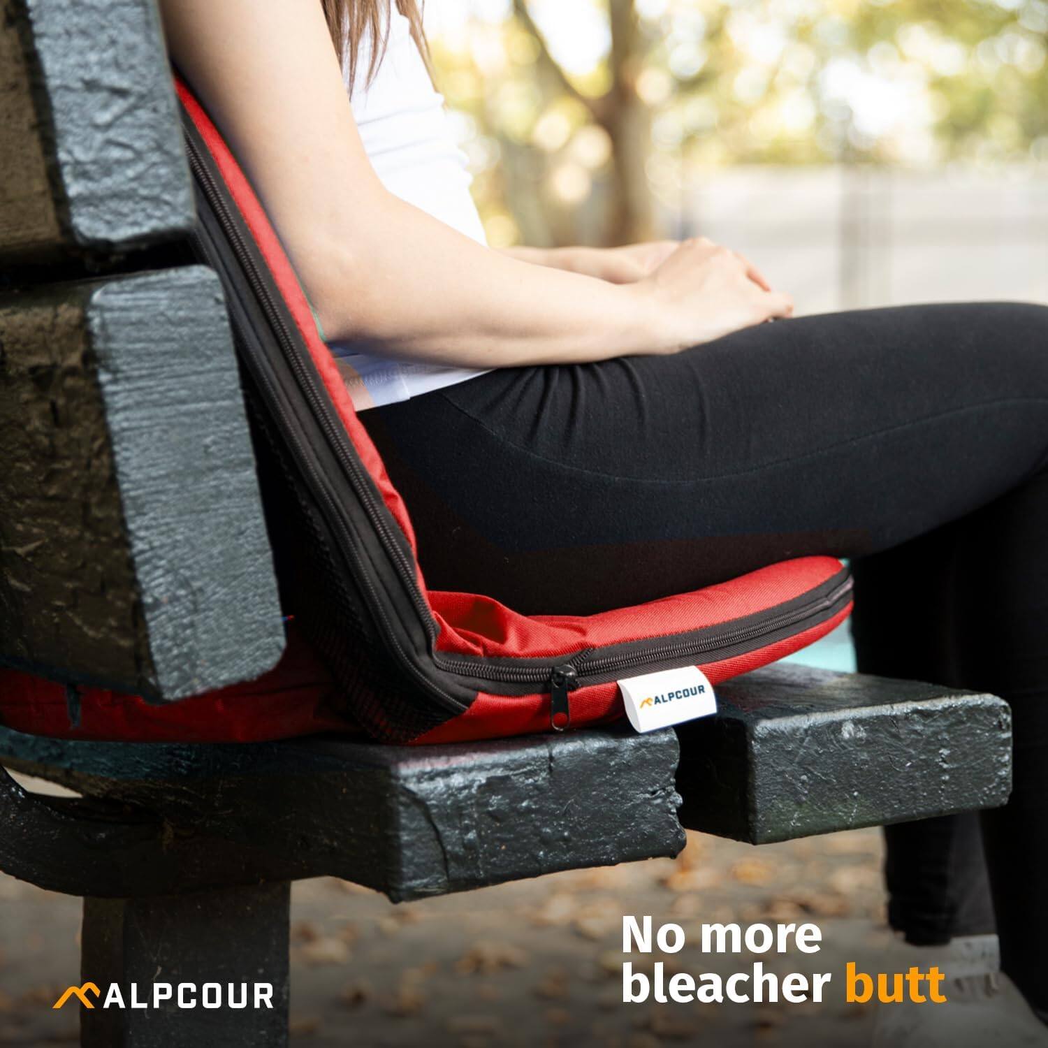 ALPCOUR  
No more bleacher butt