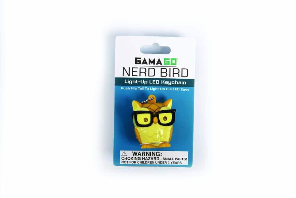 GAMAGO - Nerd Bird LED Key Chain price history on PriceWatchPro