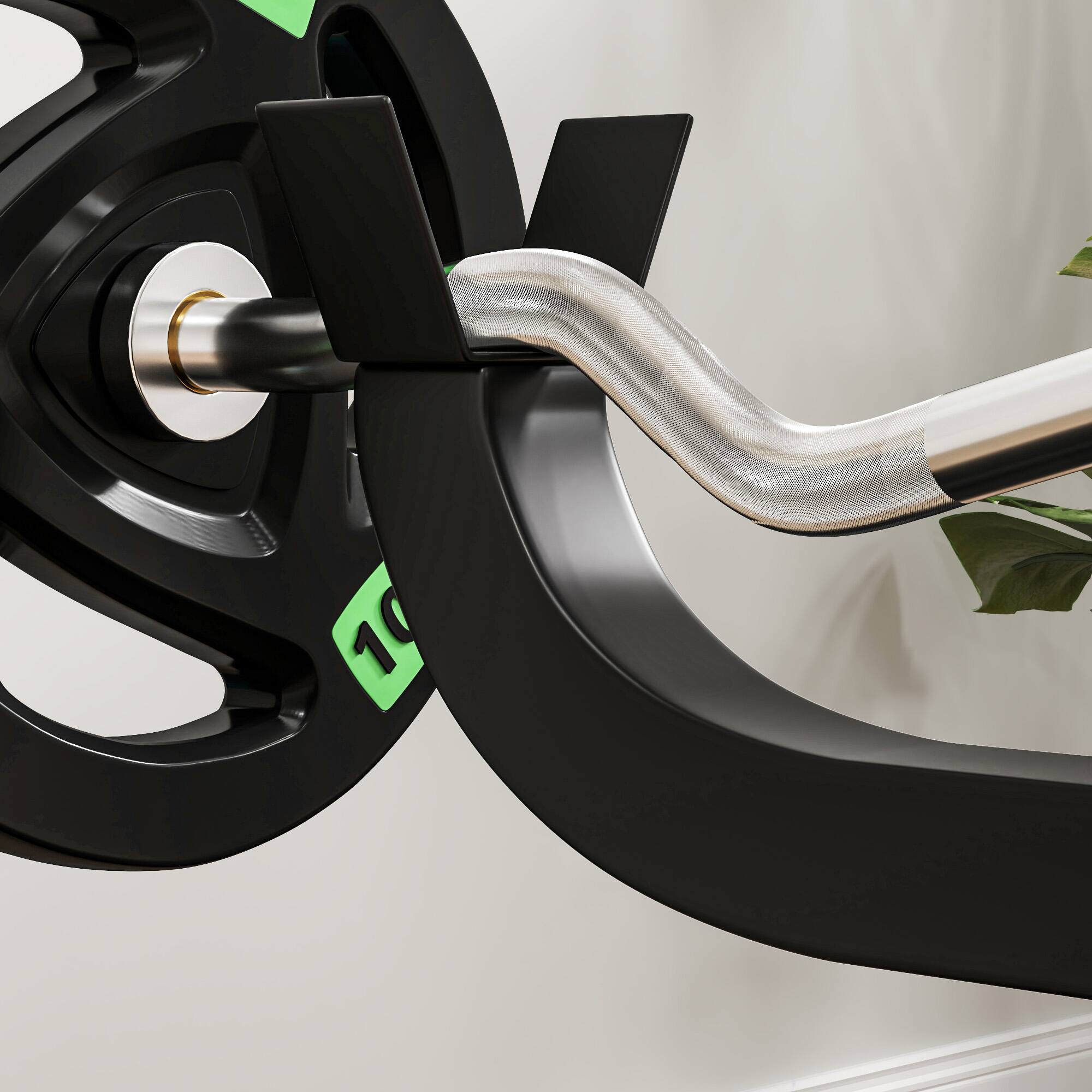 Alt View 7. Soozier - Adjustable Preacher Curl Bench with Brabell Rack, Strength Training Seated Arm Isolated Barbell Dumbbell Bicep Station - Black.