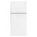 Front. Whirlpool - Whirlpool - 18.2 Cu. Ft. Wide Top-Freezer Refrigerator - White - White.