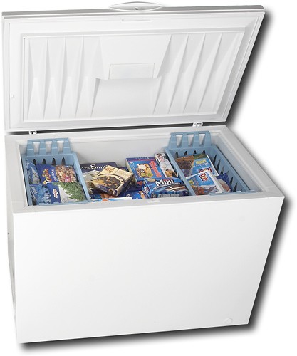 Frigidaire Deep Chest Freezer With Organizing Baskets, 14.8-Cubic Feet