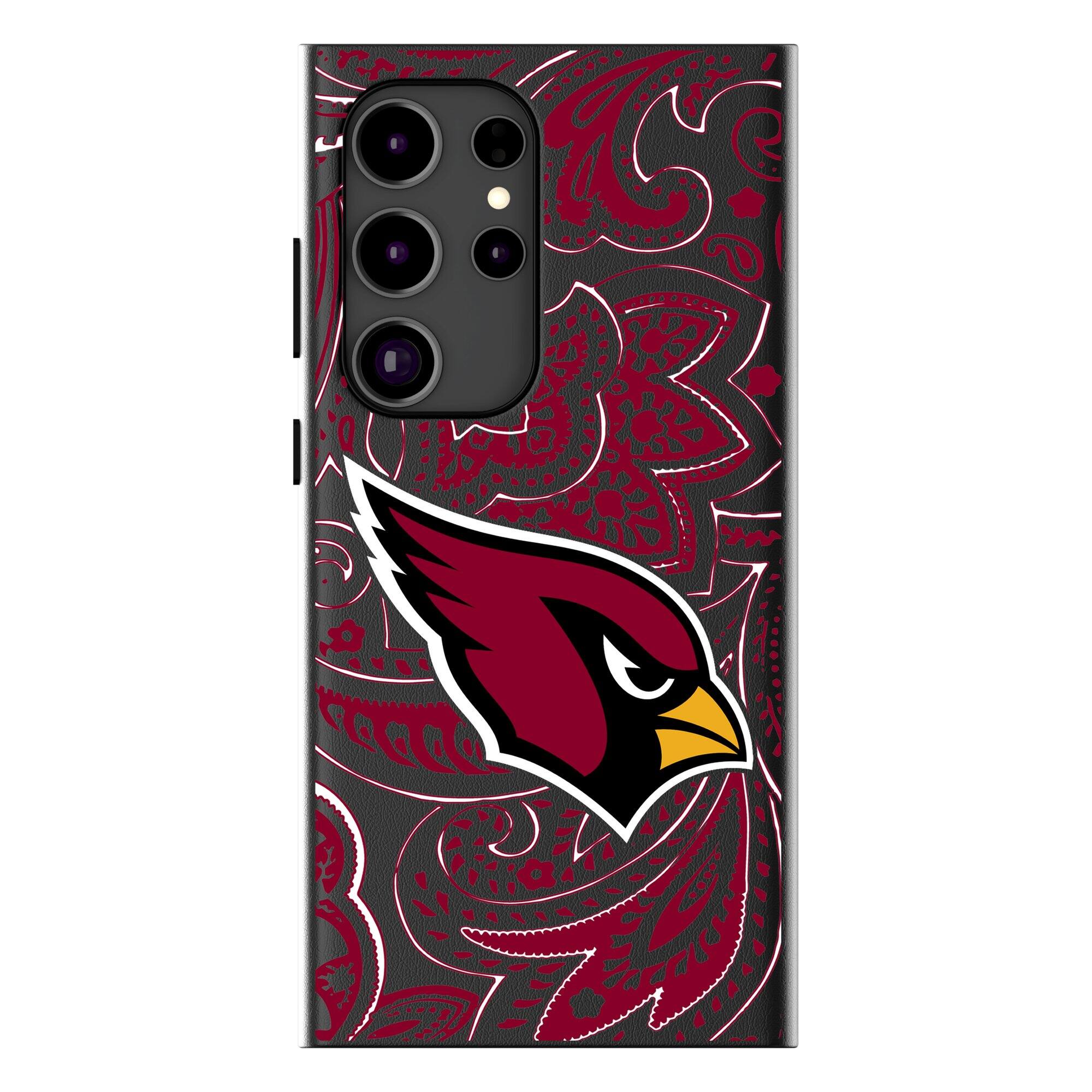 Keyscaper - NFL - Arizona Cardinals Paisley Galaxy Magnetic Bump Case - S24 - Black price history on PriceWatchPro