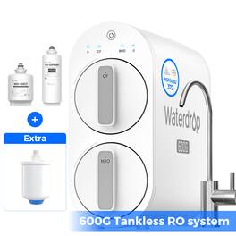 Waterdrop - G2P600 Reverse Osmosis System Extra WD-PMT Water Filter - White
