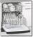 Alt View Standard 3. Frigidaire - 24" Tall Tub Built-In Dishwasher - Stainless-Steel.