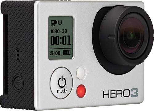 Best Buy Gopro Hd Hero3 Silver Edition Action Camera Silver Chdhk 301