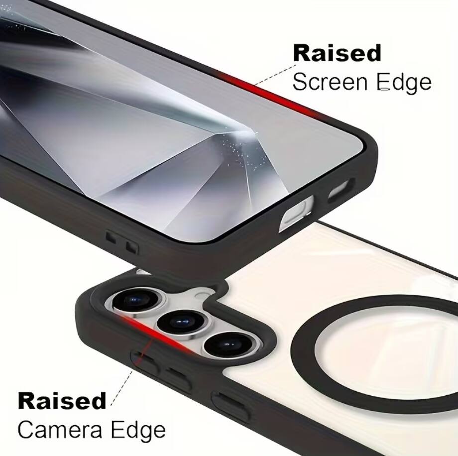 Raised Screen Edge  
Raised Camera Edge