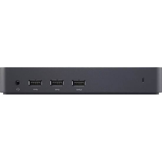 Dell D3100 Usb 3 0 Docking Station Hdmi Dp Ethernet Usb C Usb A Headphone And Audio Output Plug And Play Black D3100 Best Buy