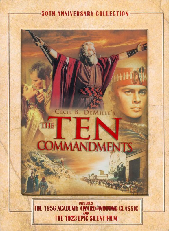  The Ten Commandments [50th Anniversary Collection] [3 Discs] [DVD]
