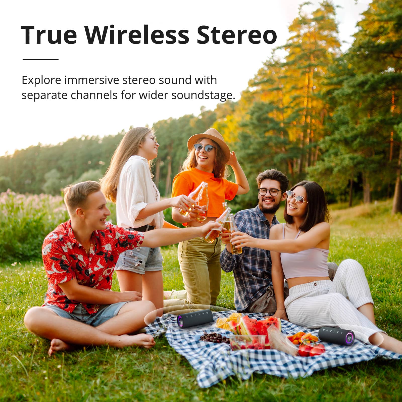 True Wireless Stereo: Explore immersive stereo sound with separate channels for a wider soundstage.