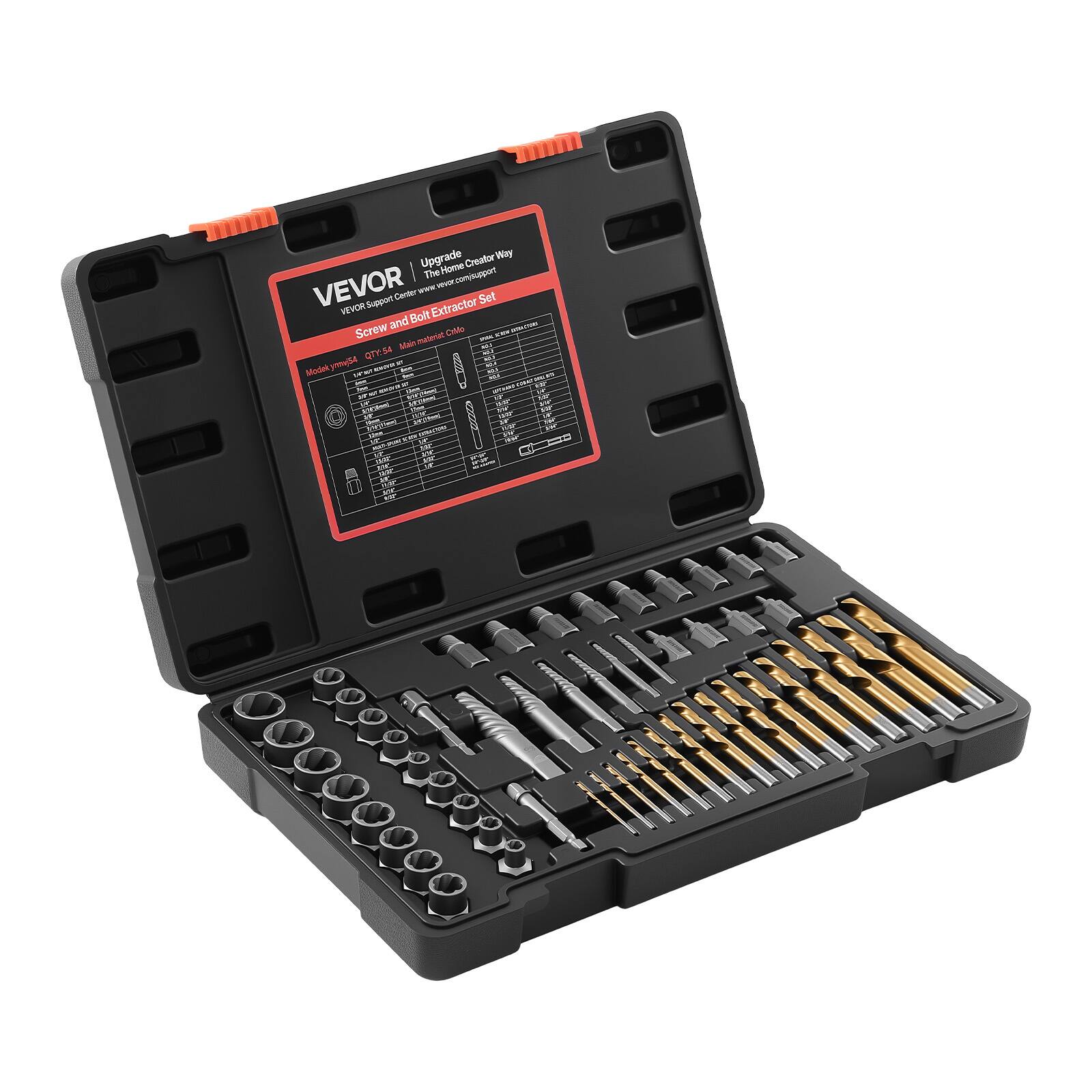 Upgrade Creator Way  
The Home  
VEVOR - Screw and Bolt Extractor Set  
VEVOR Support Center and Extractor Set  

Model: VY-154  
QTY: 54  
Mode: a  

- - - - - - - - - - - - - - - - - - - - - - - - - - - - - - - - - - - - - - - - - - - - - - - - - - - - - - - - - - - - - - - - - - - - - - - - - - - - - - - - - - - - - - - - - - - - - - - - - - - - - - - - - - - - - - - - - - - - - - - - - - - - - - - - - - - - - - - - - - - - - - - - - - - - - - - - - - - - - - - - - - - - - - - - - - - - - - - - - - - - - - - - - - - - - - - - - - - - - - - - - - - - - - - -