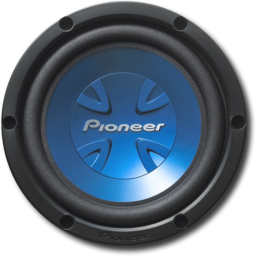 fossil salvie Rytmisk Best Buy: Pioneer 10" 600W Single-Voice-Coil 4-Ohm Subwoofer Black/Blue  TS-W251R