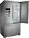 Alt View 12. Samsung - 23 Cu. Ft. Counter Depth 3-Door Refrigerator with Food ShowCase - Stainless steel.