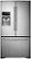 Alt View Zoom 1. Samsung - 23 Cu. Ft. Counter Depth 3-Door Refrigerator with Food ShowCase - Stainless steel.