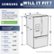Alt View Zoom 20. Samsung - 23 Cu. Ft. Counter Depth 3-Door Refrigerator with Food ShowCase - Stainless steel.