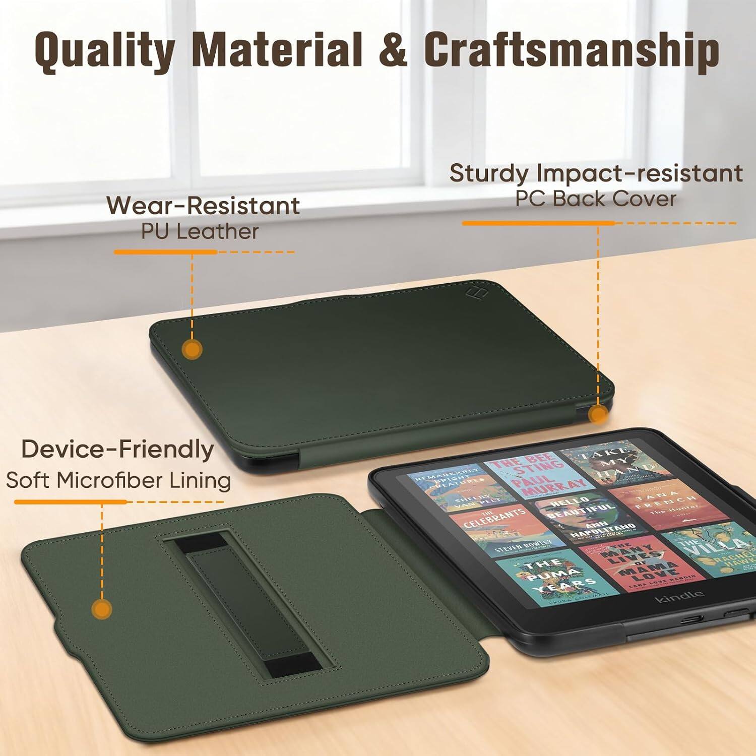 Quality Material & Craftsmanship

- Wear-Resistant PU Leather
- Sturdy Impact-resistant PC Back Cover
- Device-Friendly Soft Microfiber Lining

BEE TAKE MY THE STING HAND REMARKABLY CREATURES BRIGHT PAUL SHELBY MURRAY TANA VAN PECT HELLO FRENCH THA BEAUTIFUL The Hunter CELEBRANTS NAPOLITANO ANN DELUTION STEVEN ROWLEY THE VILLA MANY LIVES RACHEL THE MAMA or HAWK PUMA LOVE LOVE 1 YEARS LANA kindle
