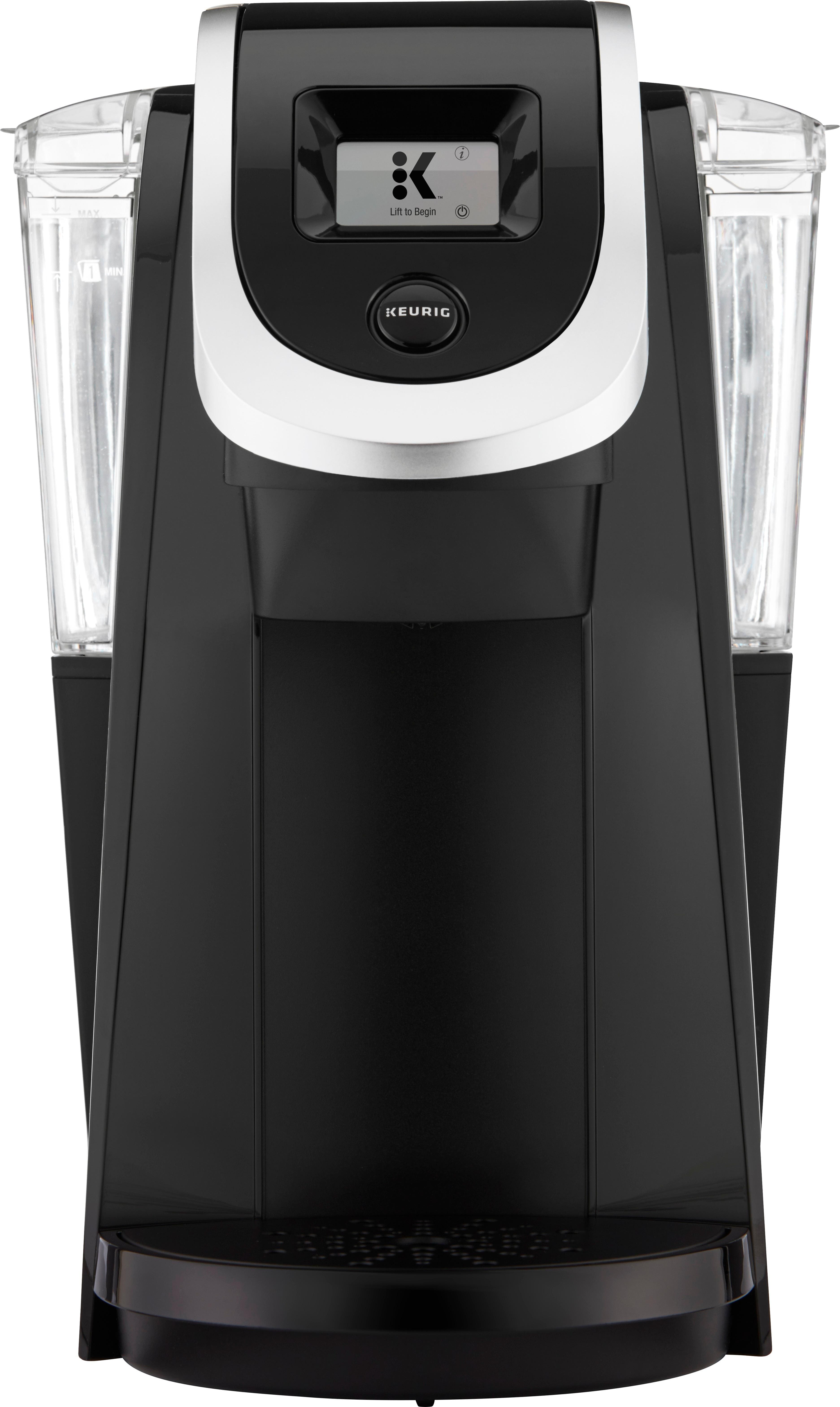 Front. Keurig - K200 Single-Serve K-Cup Pod Coffee Maker - Black.