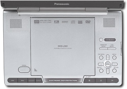 Best Buy: Panasonic 9" :9 Widescreen LCD Portable DVD Player DVD