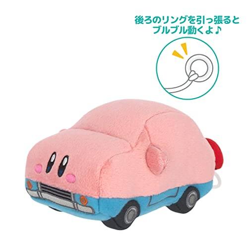 Alt View 1. Nintendo - Sanei Boeki Kirby Discovery Car Obstacle Plush Toy, Bull Bull Bull Toy, Height 2.8 inches (7 cm).
