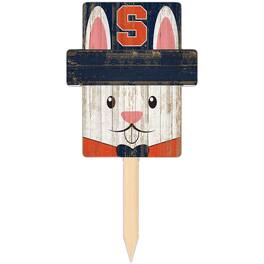 Fan Creations - Syracuse Orange 16" x 19" Easter Bunny Yard Stake - Multicolor