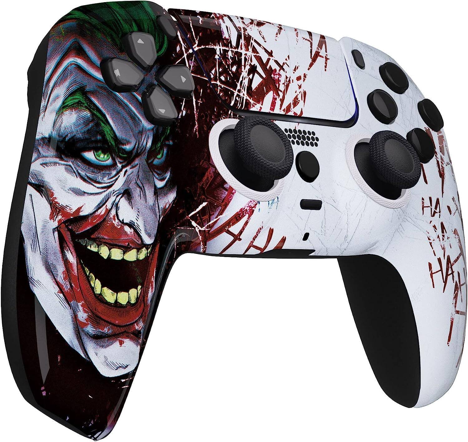 Left. Custom Controllerzz - Custom Wireless Controller for PS5 - Jokester.