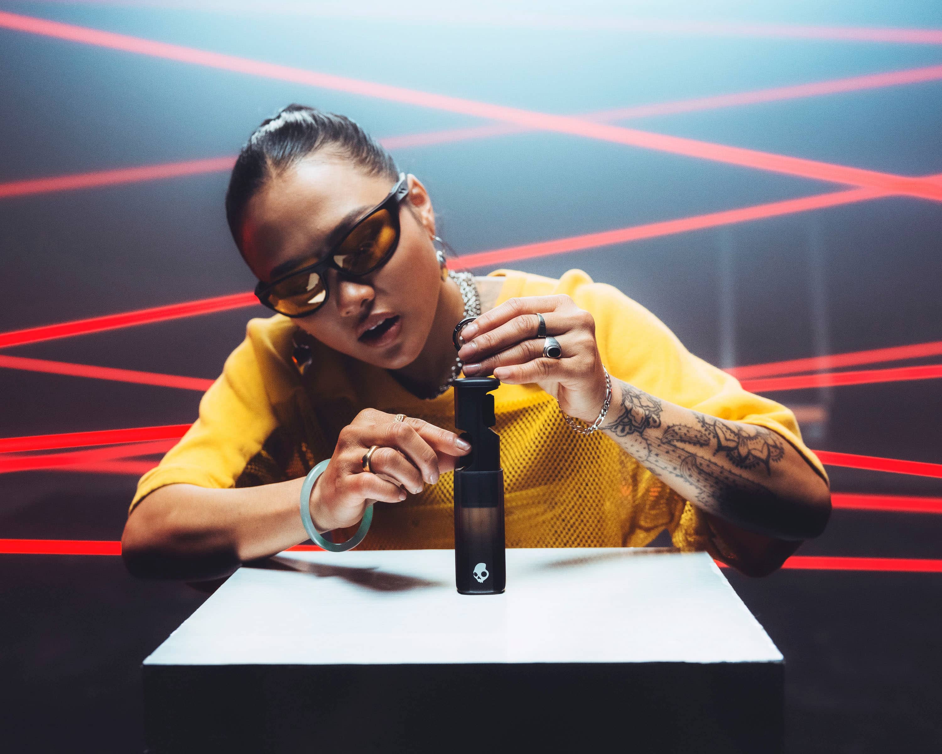 Alt View 20. Skullcandy - Method 360 ANC True Wireless Noise Cancelling Earbuds - Black.