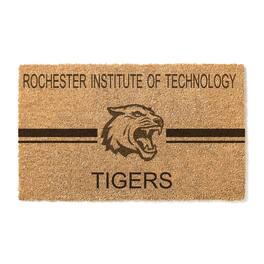 Jardine - Rochester Institute of Technology Tigers 18" x 30" Team Logo Doormat - Brown
