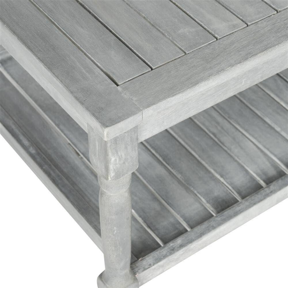 Left. Safavieh - Outdoor Collection Oakley Coffee Table - Gray.