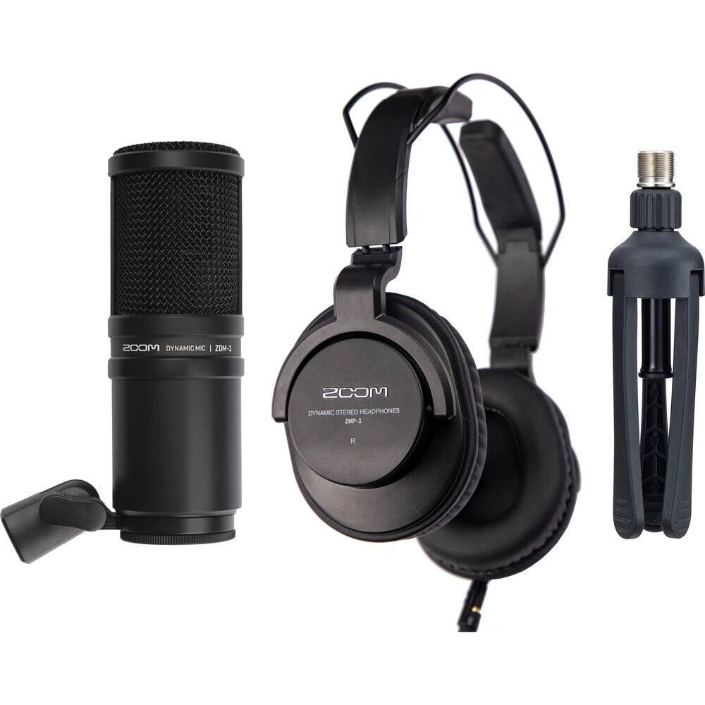 ZOOM DYNAMIC MIC | ZOM-1  
ZOOM DYNAMIC STEREO HEADPHONES | ZHP-1