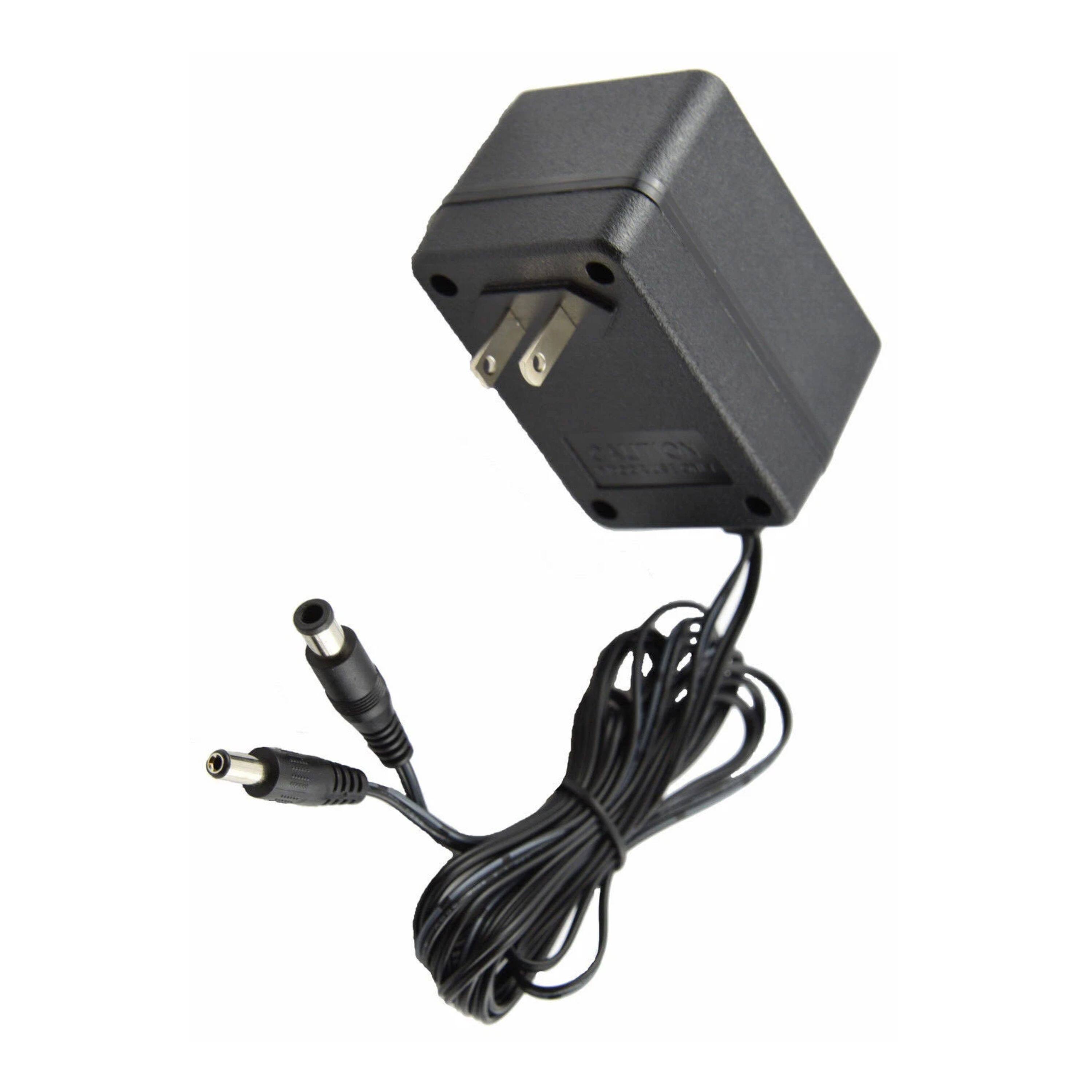 Angle. Kitcheniva - AV RCA Audio AC Cable Power Supply Adapter Cord For Super Nintendo SNES Game Set - Black.