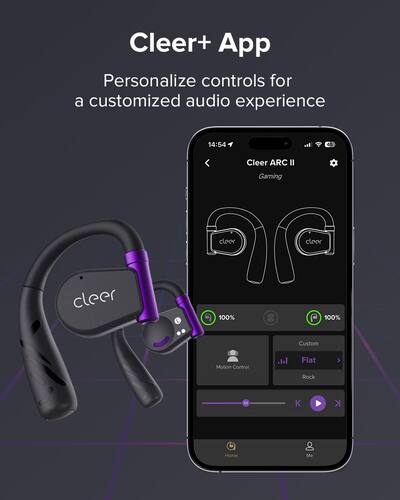 Cleer ARC II Gaming Earbuds – Open Ear, Snapdragon Sound