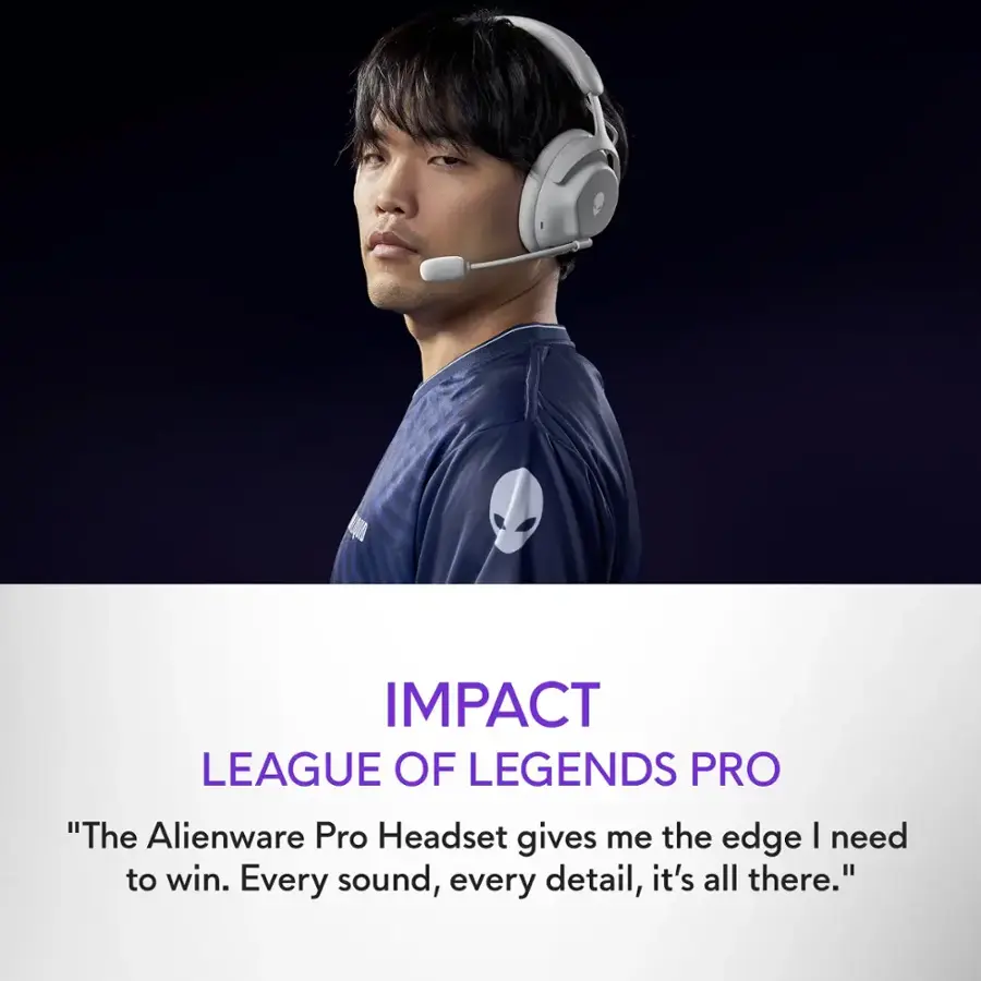 Alienware Pro Wireless Gaming Headset for PS5, PS4 and Switch Lunar ...