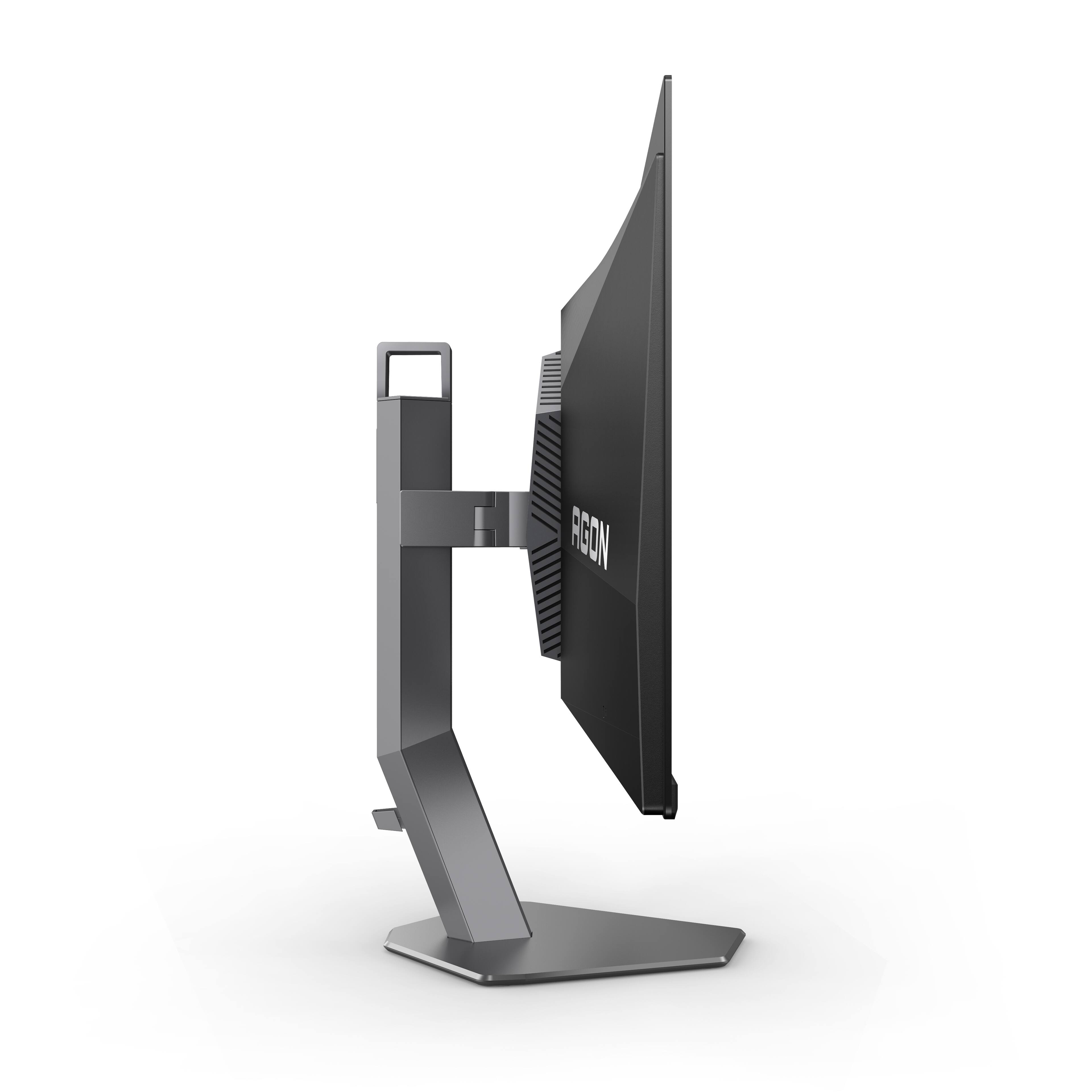 Alt View 12. AOC - 27" QD OLED 240Hz 0.03ms Gaming Monitor - Black/Purple.