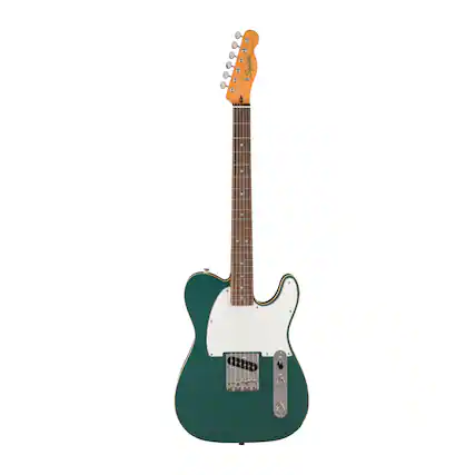 Front. Squier - Squier Classic Vibe Custom Esquire 6-String Electric Guitar (Sherwood Green).