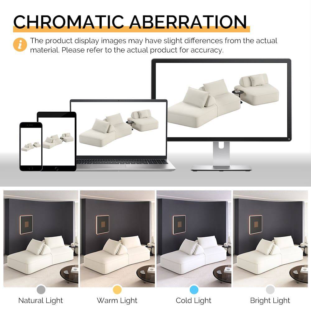 CHROMATIC ABERRATION

The product display images may have slight differences from the actual material. Please refer to the actual product for accuracy.

Natural Light  
Warm Light  
Cold Light  
Bright Light
