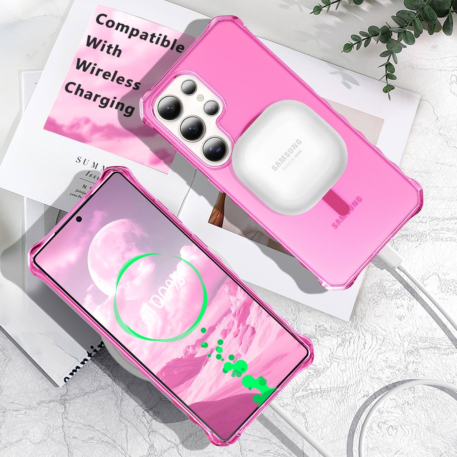 With Compatible Wireless Charging

SUMMER ISSUE

SAMSUNG by AKG Sound

SAMSUNG