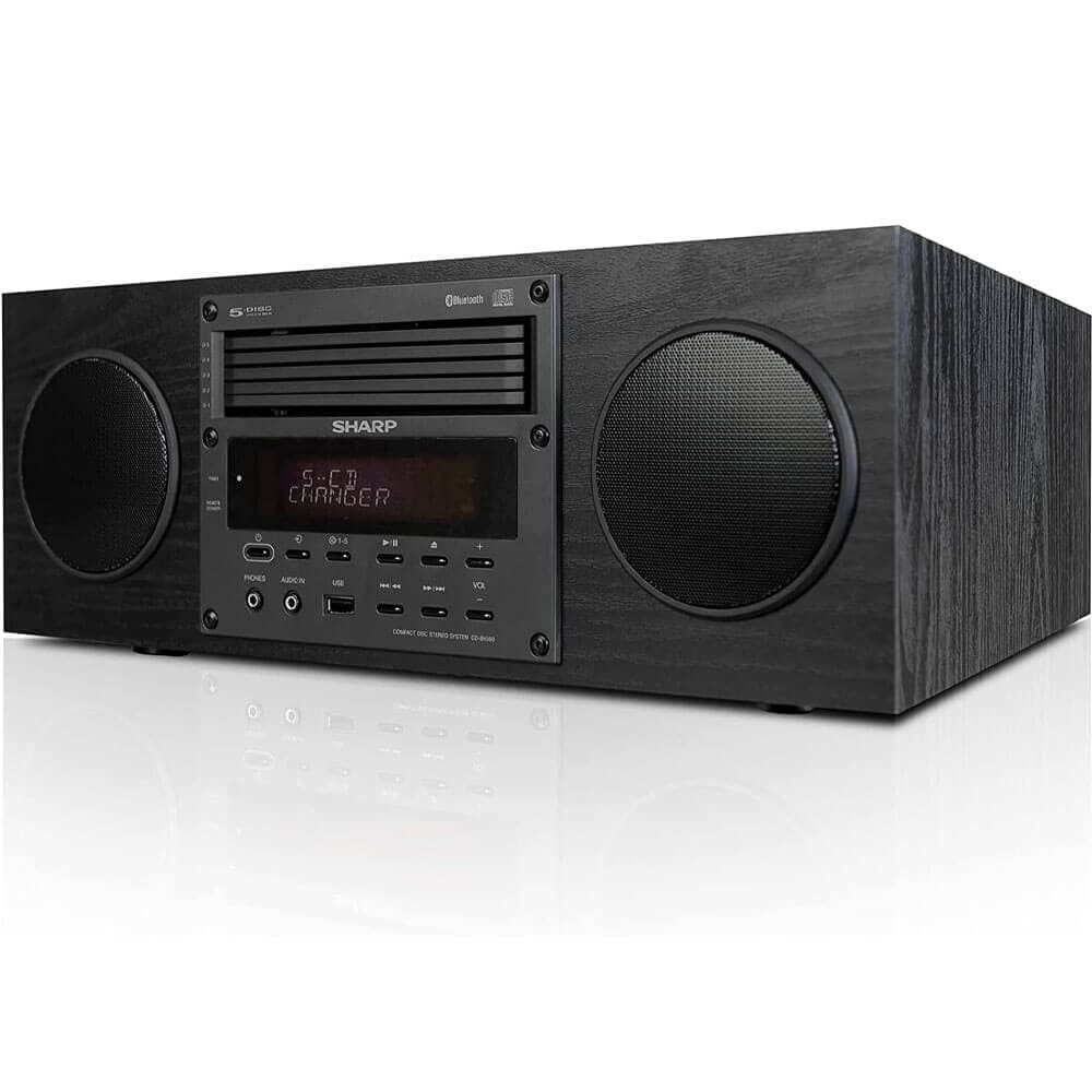 Sharp CD BH350 Micro Audio Component System with 5 CD Changer