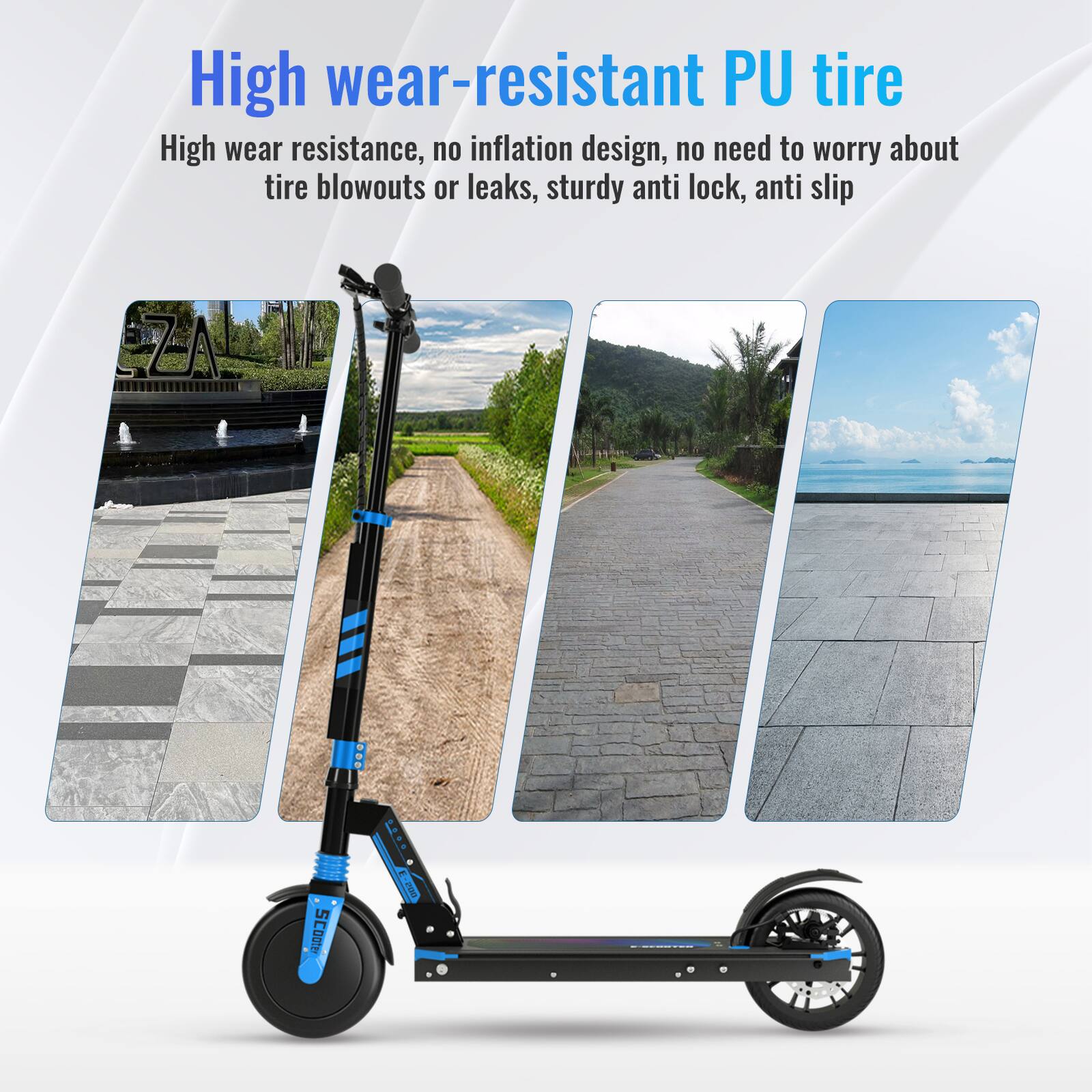 High wear-resistant PU tire

High wear resistance, no inflation design, no need to worry about tire blowouts or leaks, sturdy anti lock, anti slip