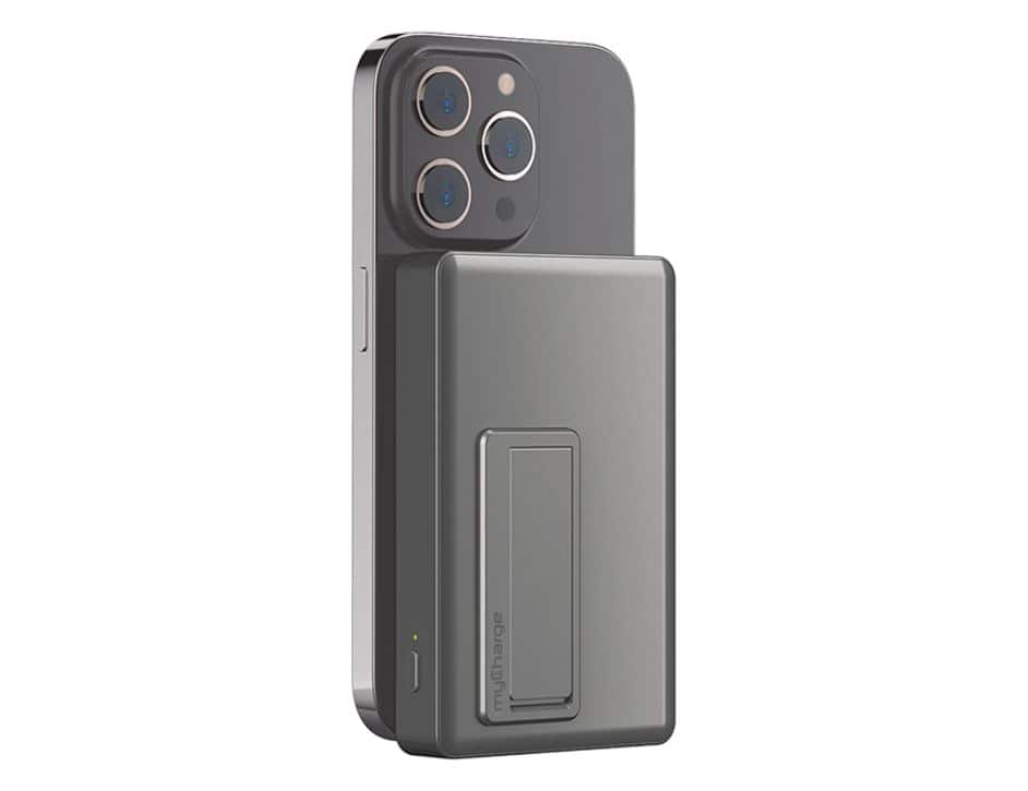 myCharge - Maglock Wireless Magnetic Powerbank With MagSafe | Color: - Black