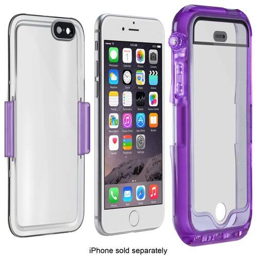Front. iBattz - Nomu Poseidon Case for Apple® iPhone® 6 - Purple.