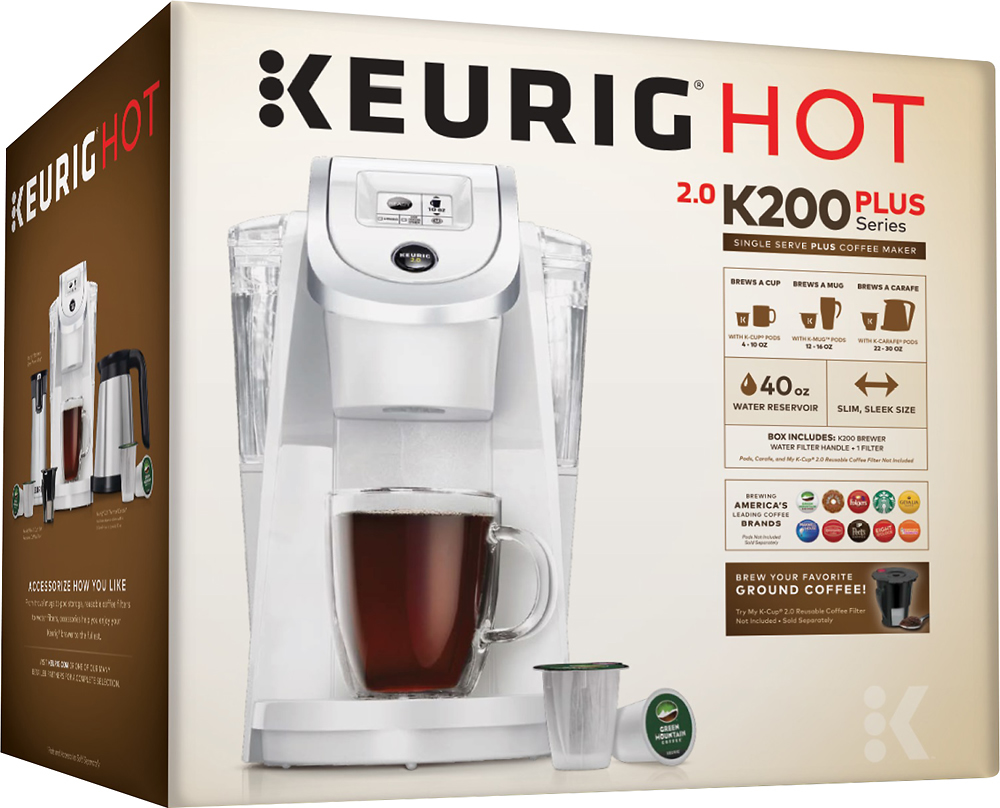Best Buy: Keurig 2.0 K200 Coffeemaker Orange Zest 20402