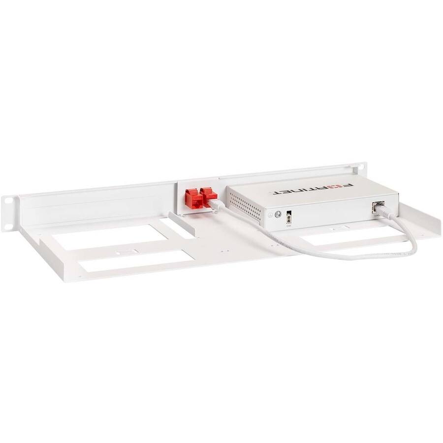 Alt View 2. Rackmount.IT - RACKMOUNT.IT FortiRack RM-FR-T17 Rack Shelf with RJ45 Couplers - For Firewall - 1U Rack Height x 19" Rack Width.