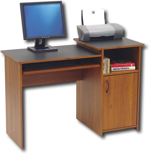 Angle Standard. Studio RTA - Studio Express Computer Workcenter - Black/Colonial Maple.