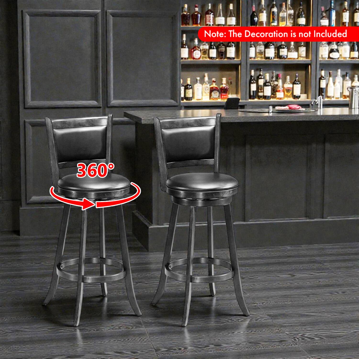 Note: The Decoration is not Included

360°