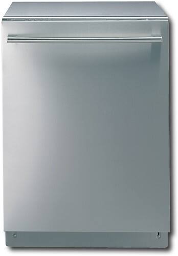Front Standard. LG - 24" Built-In Dishwasher - Stainless-Steel.
