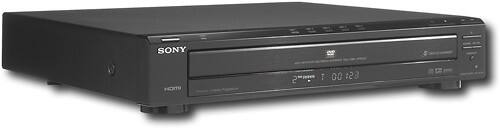 Angle Standard. Sony - 5-Disc DVD Player with HD Upconversion.