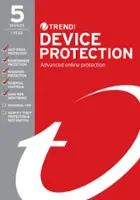 Trend Micro - Device Protection (5-Device) (2-Year Subscription) - Android, Apple iOS, Chrome, Mac OS, Windows [Digital] - Front_Zoom