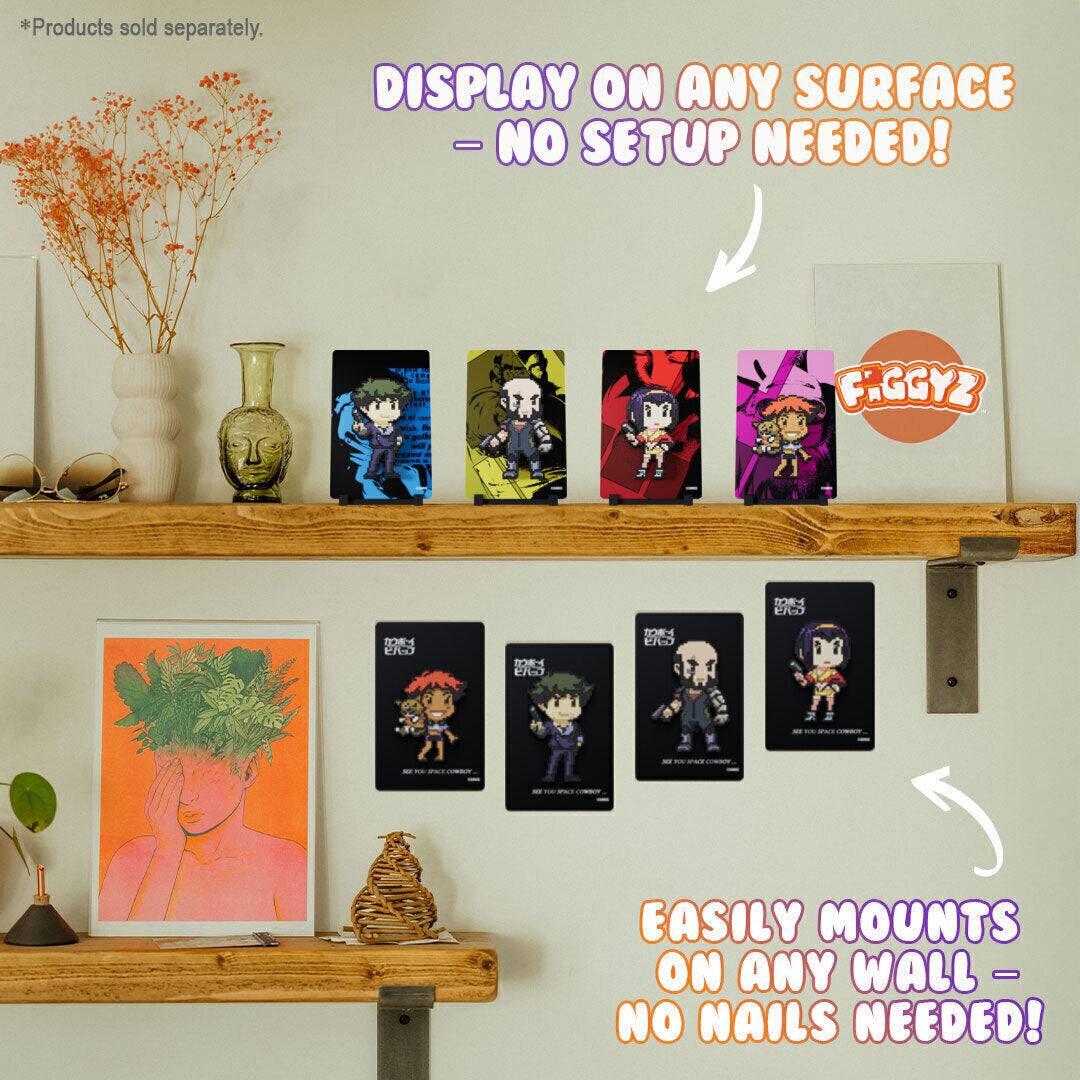 *Products sold separately.

DISPLAY ON ANY SURFACE - NO SETUP NEEDED!

EASILY MOUNTS ON ANY WALL - NO NAILS NEEDED!