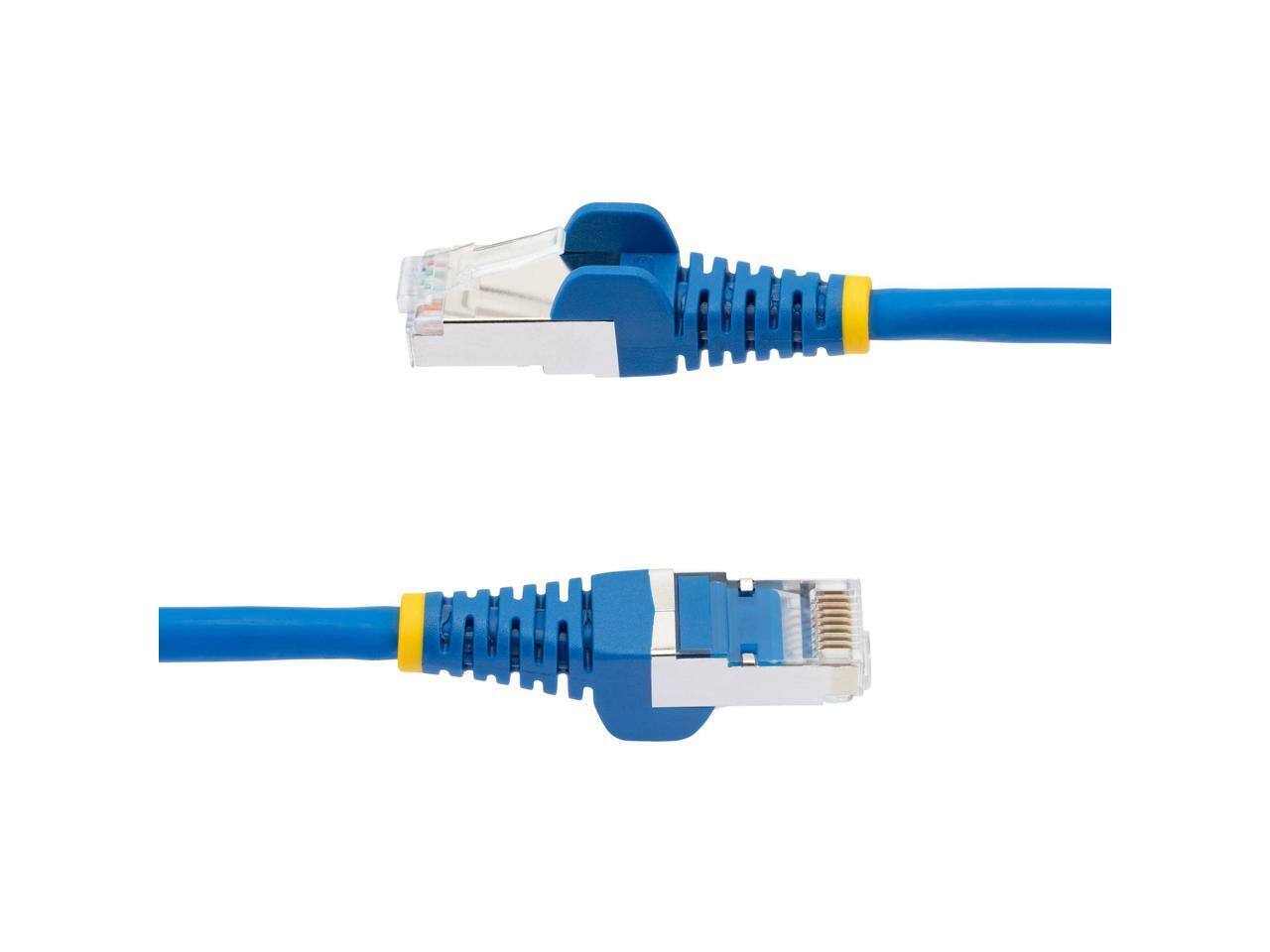 Alt View 1. StarTech.com - StarTech 50ft Blue CAT6a Ethernet Cable Model NLBL-50F-CAT6A-PATCH.