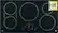 Alt View 11. GE Profile - 36" Built-In Electric Induction Cooktop - Black on Black.